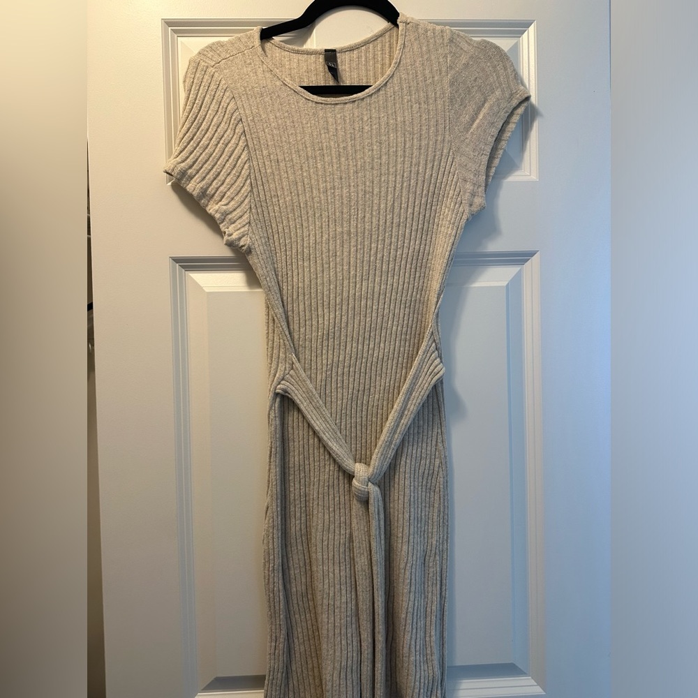 Vici Knit Tie Wrap Dress